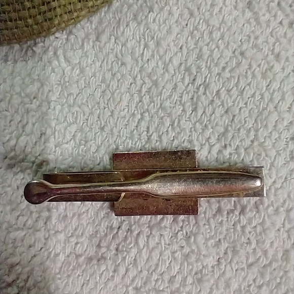 Enamel wagon western tie clip mens - Picture 3 of 3